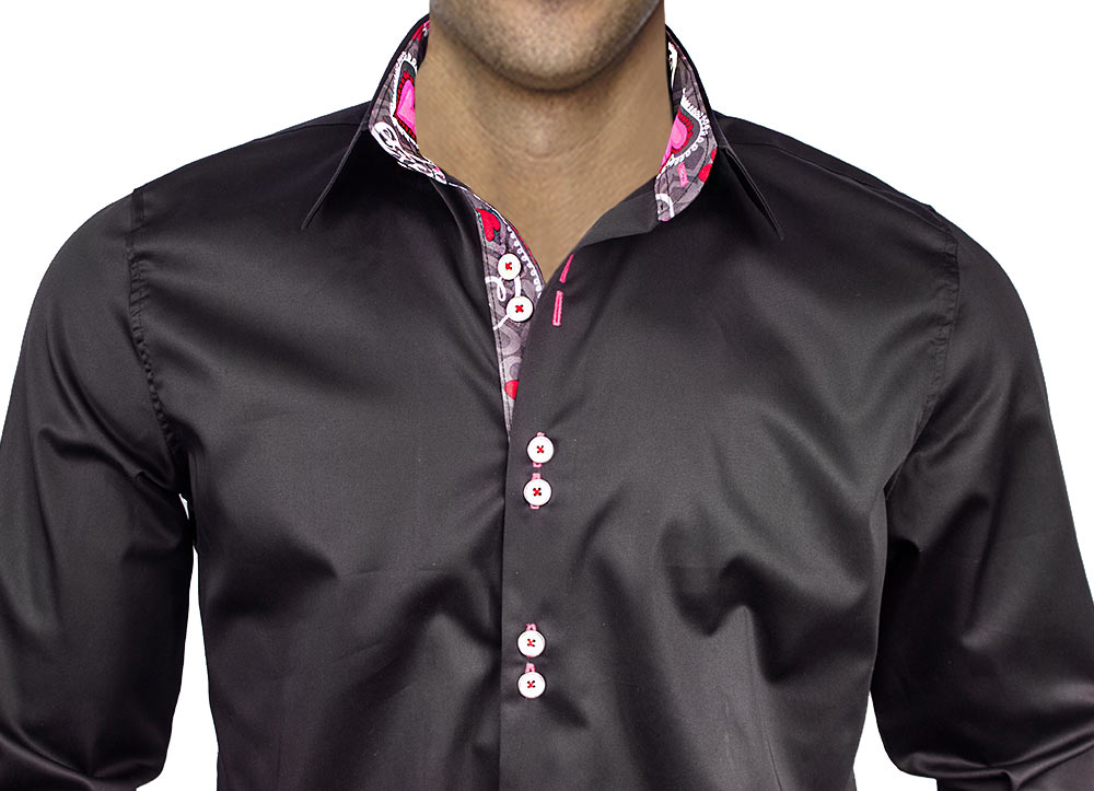 Made in USA Red and Pink Valentines Day Dress Shirts
